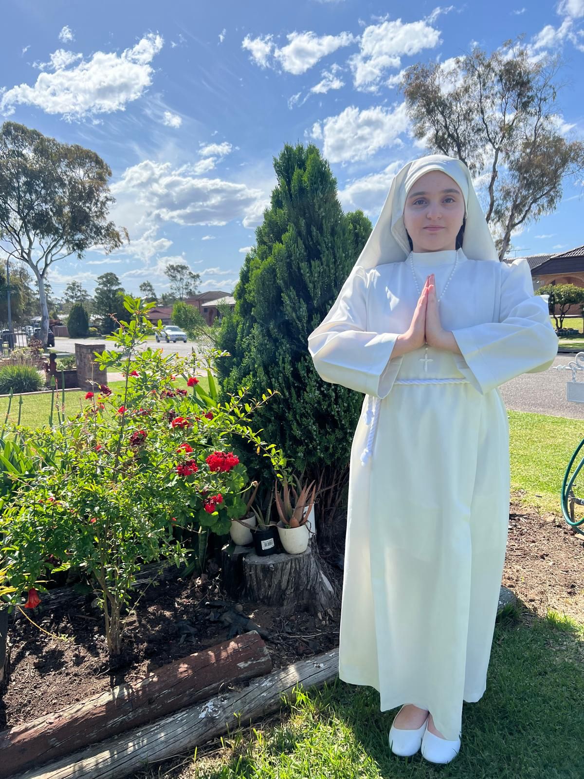 First Holly Communion of Lana Al Aswad